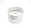 Vito Geneva Fluted Round Premium Ceramic Above-Counter Basin — detail 2