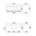 KDK PVC Wall-Mounted Vanity Cabinet — detail 14