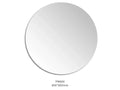 Luna Pencil Edge Round Mirror – Glue-On Installation — detail 7