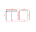 KDK Bathroom Wall Hung Vanity — detail 7
