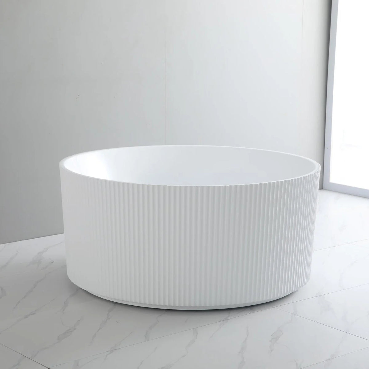 Como Round Groove bathtub