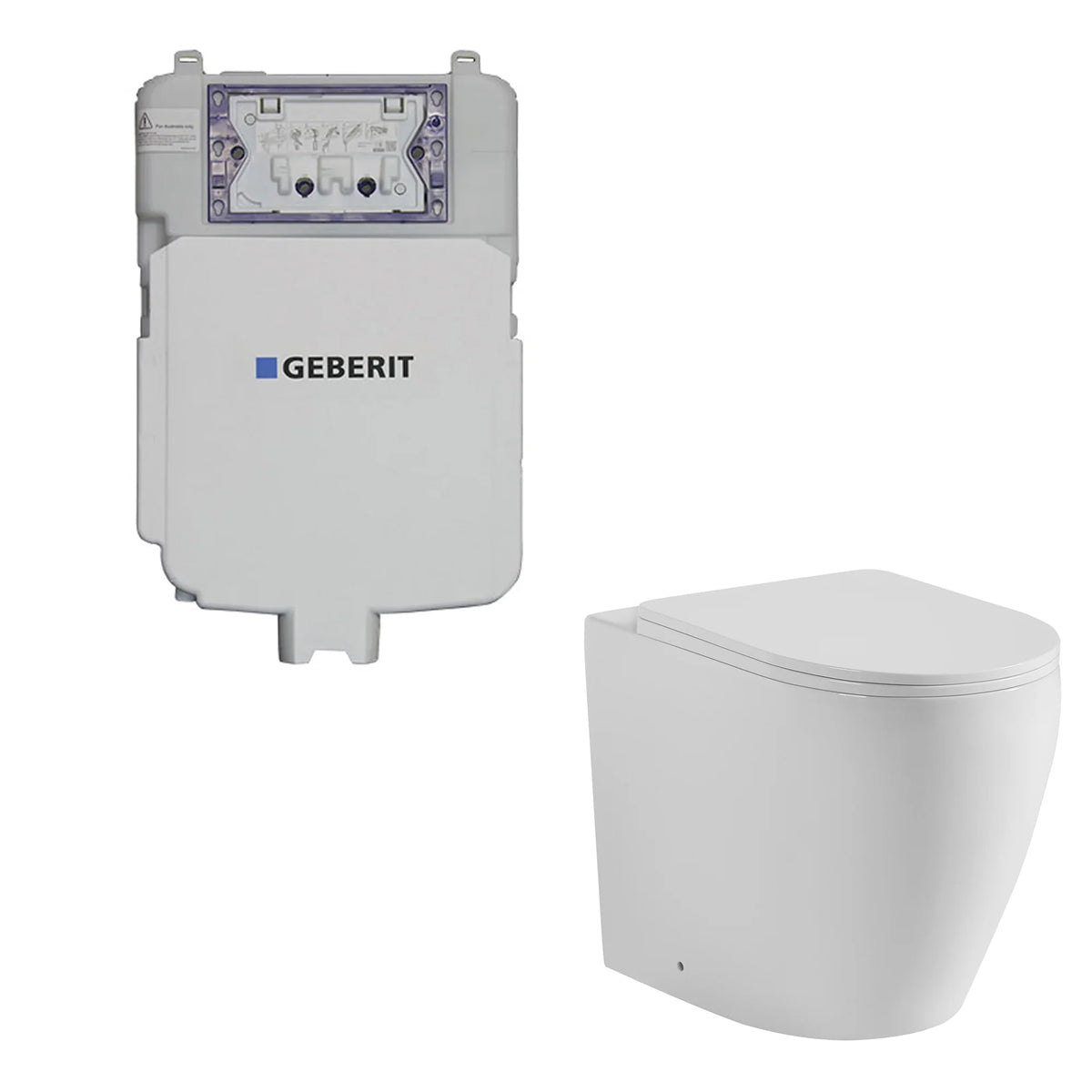 Sereno Geberit inwall floor Toilet suite