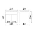 KDK PVC Wall-Mounted Vanity Cabinet — detail 16