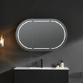 KDK LED PVC Mirror Shaving Cabinet – Modern Bathroom Storage — product view