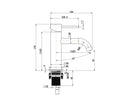 Vito Kitchen Round Basin Mixer Tap — detail 6