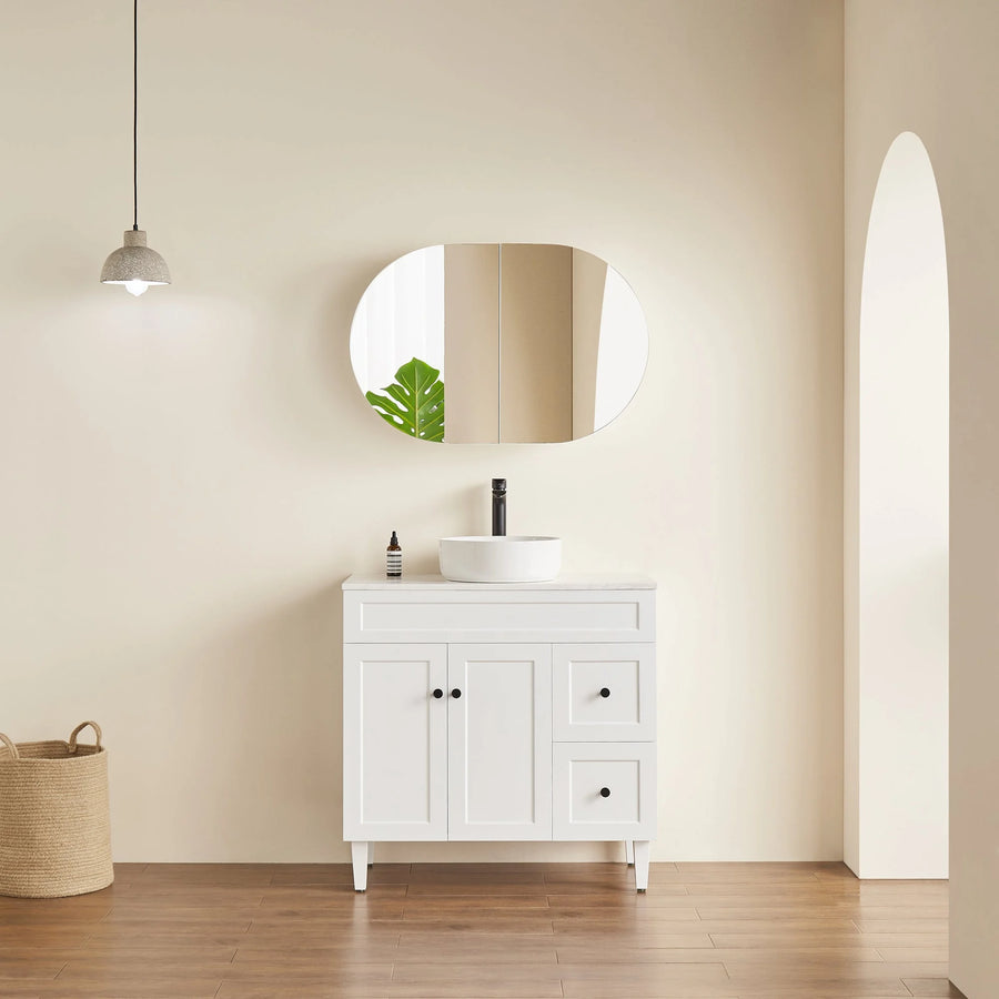 Tall Boy Shaving Cabinet – Modern Bathroom Storage
