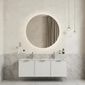 Round Back Lit LED Mirror, Multiple Sizes Available — detail 2