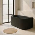 Vito Bali Fluted Freestanding Back to Wall Bathtub — detail 2