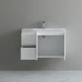 KDK Haven Wood Vanity Slim Wall-Mounted Cabinet — detail 12