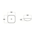 KDK Above Counter Basin — detail 4