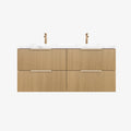 Edina Fluted Wall Hung PVC Cabinet with Soft closing drawers — detail 9