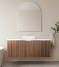 KDK Wall-Mounted PVC Fluted Curved Cabinet with Inner Drawers — detail 5