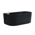 Oval Back To Wall Bathtub — detail 3