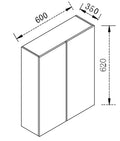 Kitchen Rangehood Cabinet 2 Door Cupboard — detail 10