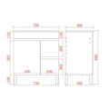 KDK Leg Vanity Cabinet (PVC Material) — detail 10