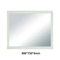 KDK Rectangular Frosted Edge Mirrors With Wall brackets — detail 3