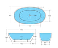KDK Stella Freestanding Bath — detail 13