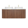KDK Wall-Mounted PVC Fluted Curved Cabinet with Inner Drawers — detail 7