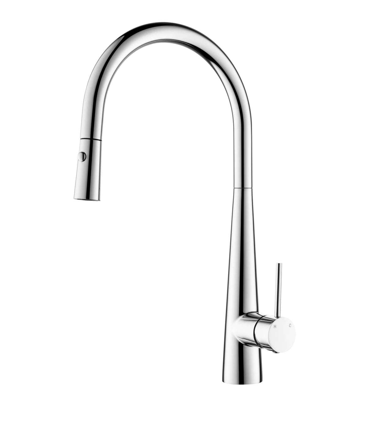 Kitchen Round Pot Pull Mixer Tap