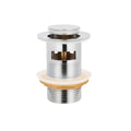 Vito Push-Button Sink Stopper with Overflow — product view