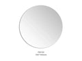 Luna Pencil Edge Round Mirror – Glue-On Installation — detail 6
