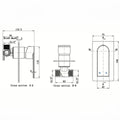 Vito Square Shower Diverter — detail 9