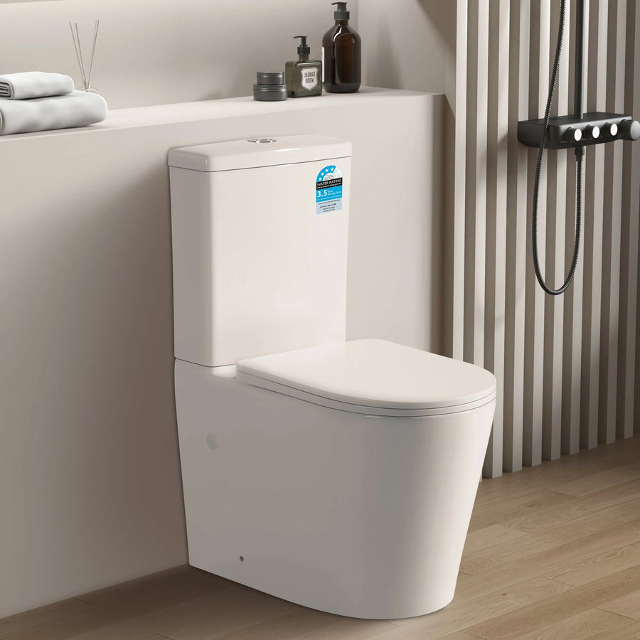 Livis Rimless Toilet Suite Trap Included