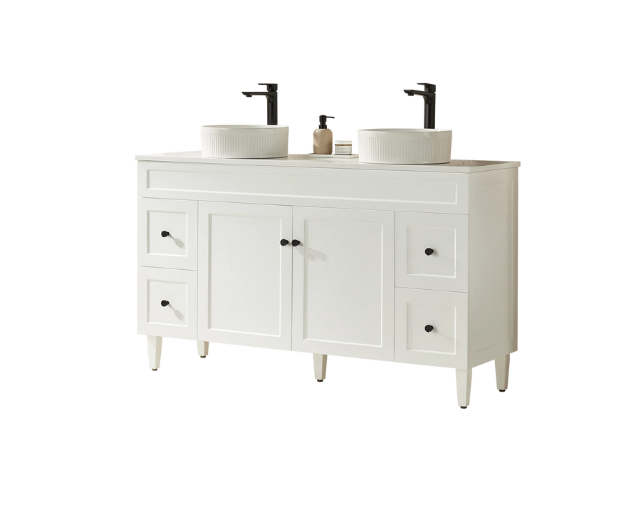 Ashford Floor PVC Cabinet Soft Closing Doors