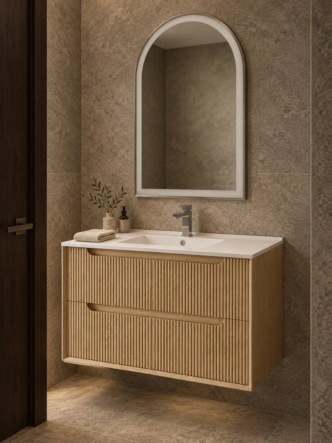 How to measure for a bathroom vanity